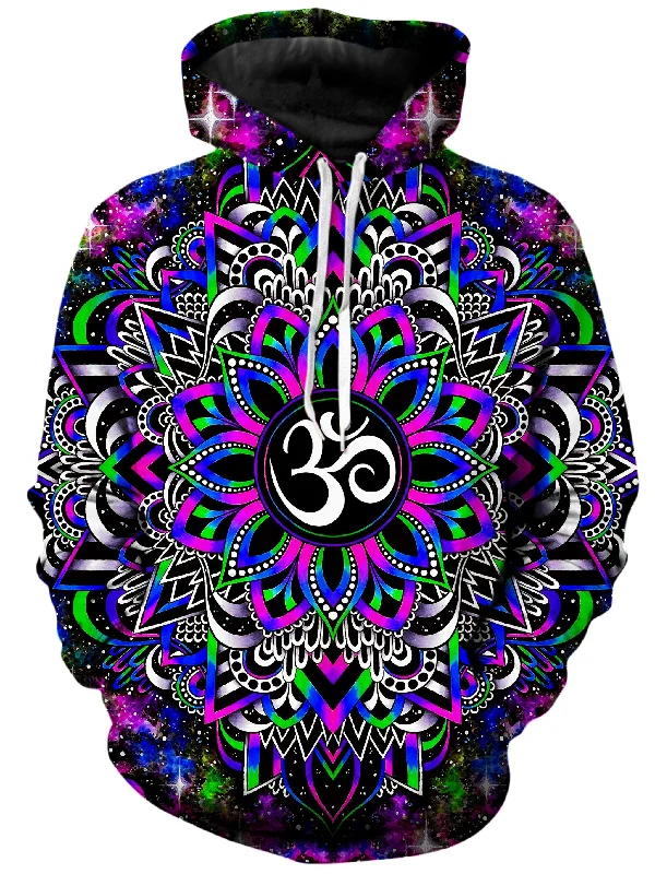 Dreamy Ohm Unisex Hoodie Hoodie with Rhinestones Sparkly Elegant