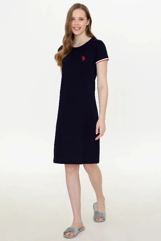 US Polo Assn. USPA Standard Home Wear Dress - Women Tunics Prom sequined