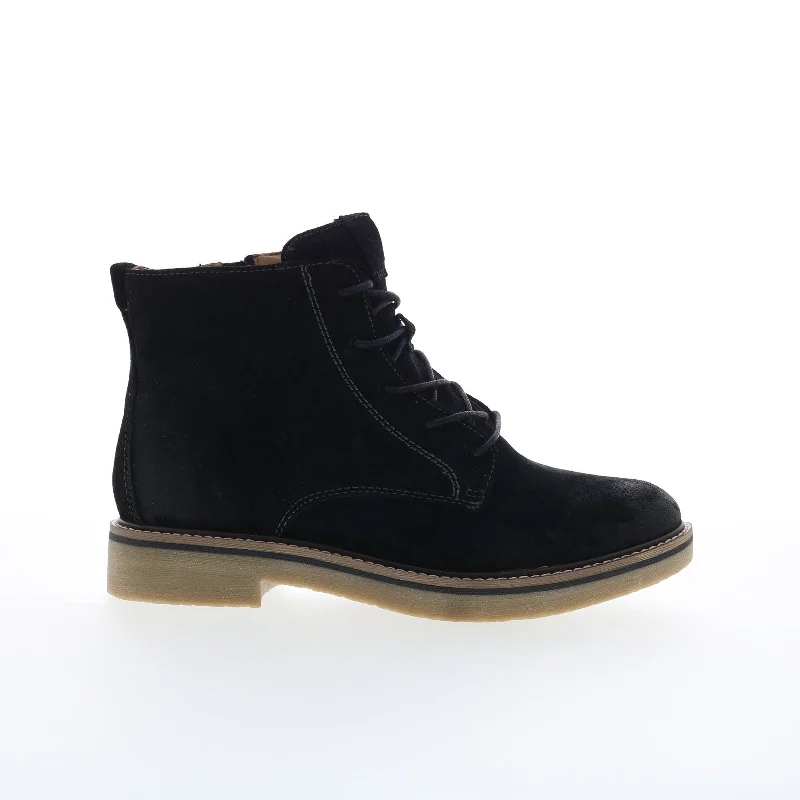 Comfortiva Resee CT0025521 Womens Black Suede Zipper Casual Dress Boots Tunics Stylish modern