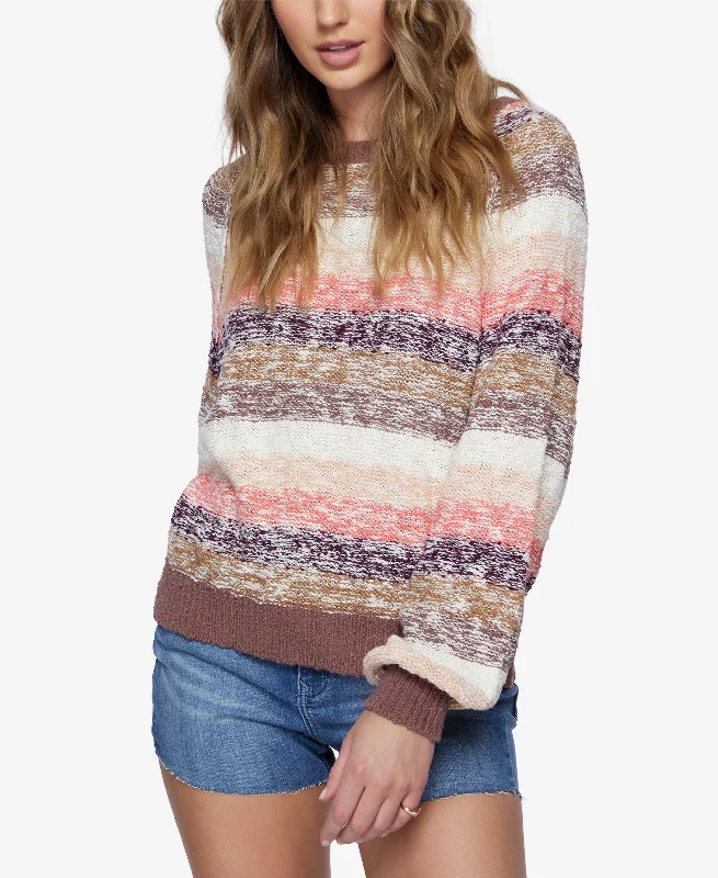 Juniors' Good Days Long-Sleeve Sweater Long Sweater Short Sweater Cropped Sweater