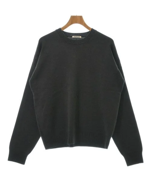 AURALEE Sweaters Notch Collar Peter Pan Collar Cowl Neck