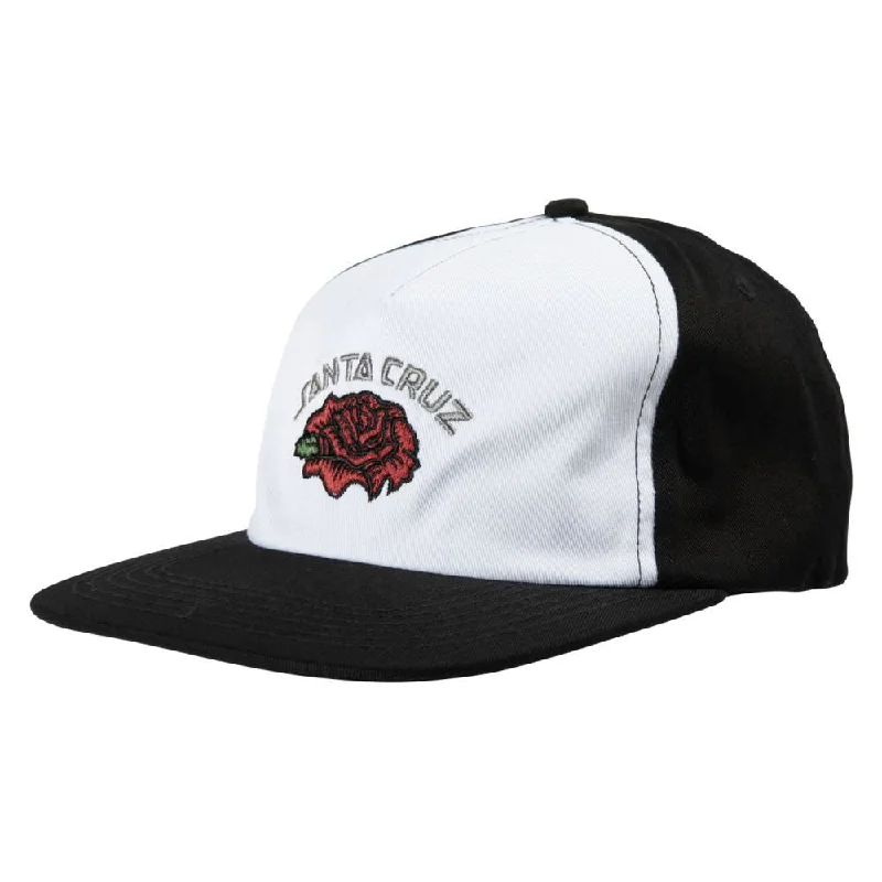 Santa Cruz Cap Dressen Roses Solo White / Black - O/S Tunics Practical durable