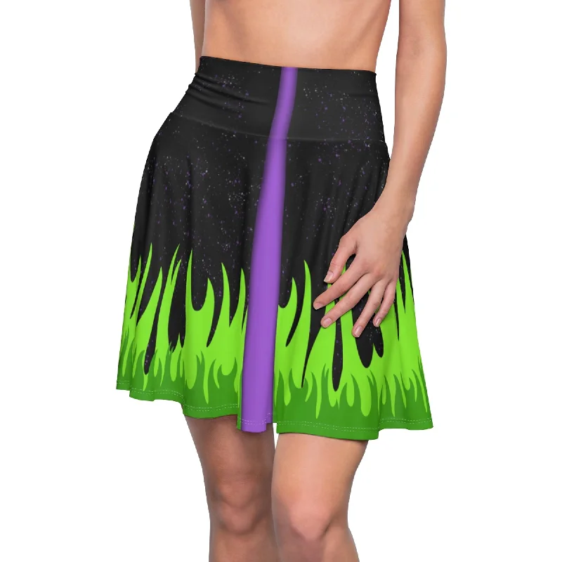 Maleficent Skirt, Sleeping Beauty Costume belted skirt waist