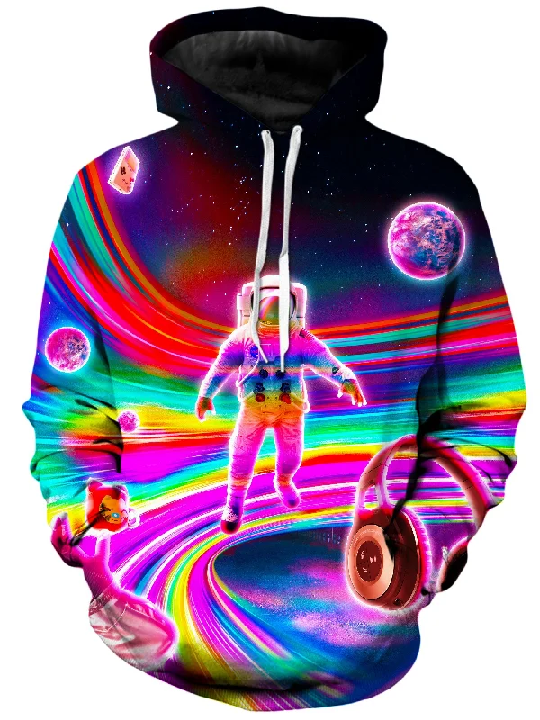 Into Orbit Unisex Hoodie Hoodie with Hem Detail Decorative Unique