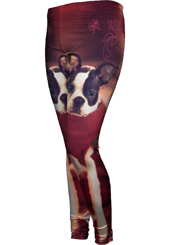 French Bulldog Sweater Satin Blend Silk Blend Wool Blend