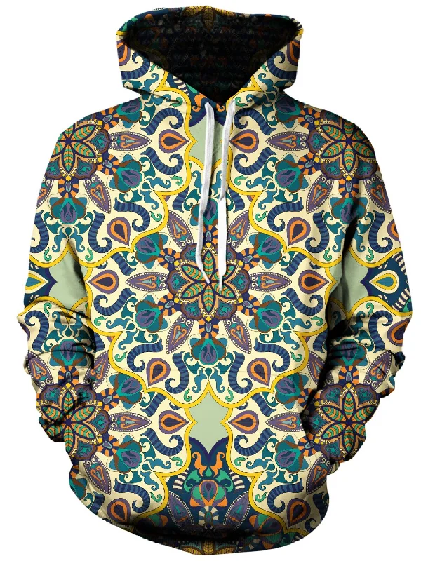 Boho Chique Unisex Hoodie Hoodie with Button Classic Timeless