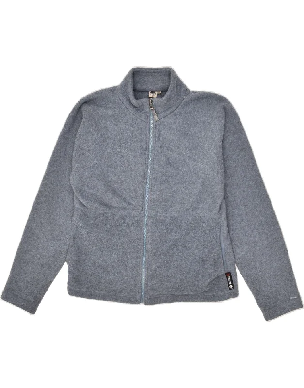 FAT FACE Womens Fleece Jacket UK 12 Medium  Grey Wool Jacket Cashmere Jacket Tweed Jacket