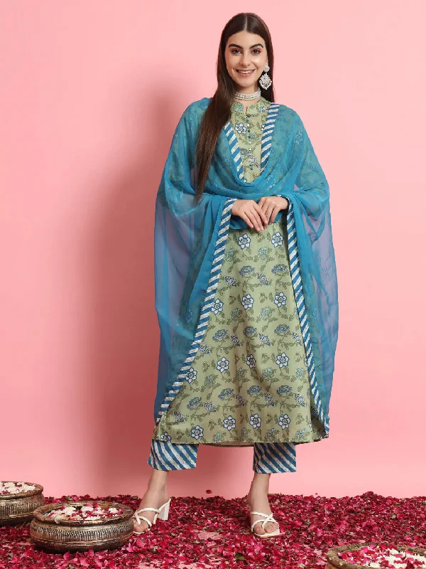 Pista Premium Designer Readymade Pant Suit With Embroidery Work Slim-Fit Leggings