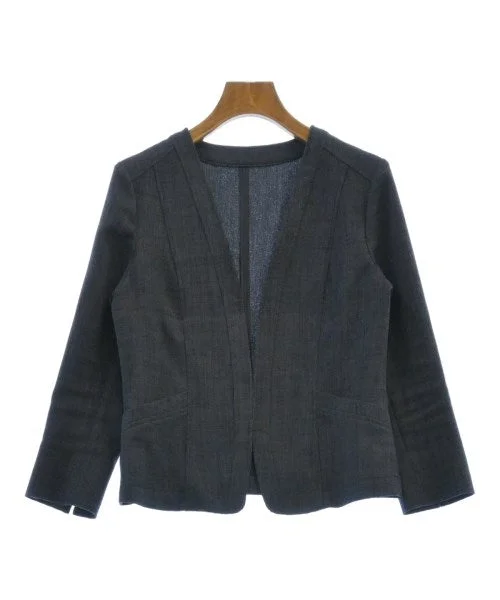 COUP DE CHANCE Collarless jackets Tiered Jacket Buttoned Jacket Zippered Jacket