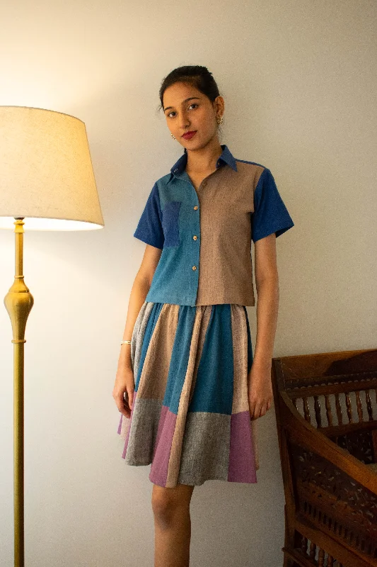 Aadya Moda Women's Kala Cotton Whimsy Palette Frill Skirt tulle skirt dreamy
