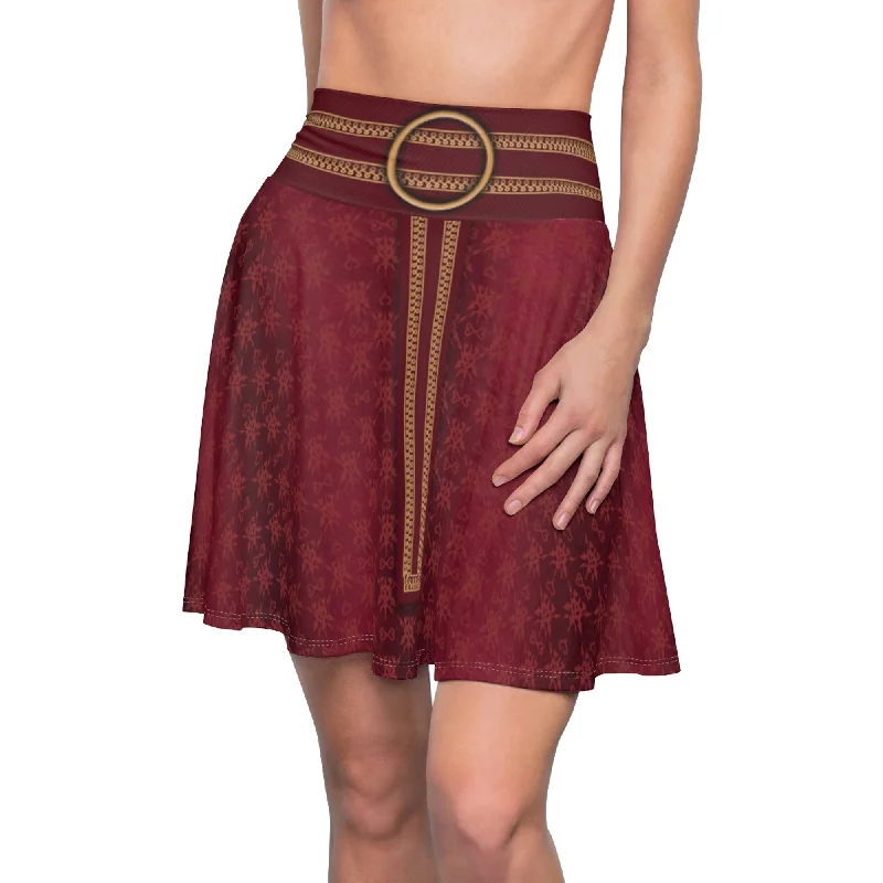 Mother Gothel Skirt, Tangled Costume button skirt front