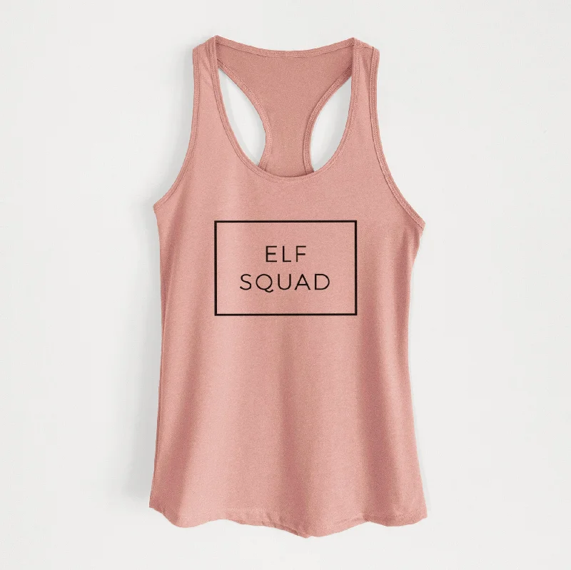 Elf Squad Boxed - Women's Racerback Tanktop flirty tank top