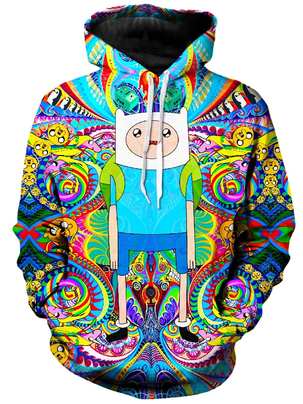 Trippy Finn Hoodie Hoodie with Hem Drawcord Adjustable Customizable