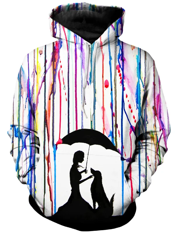 Sempre Unisex Hoodie Hoodie with Snap Buttons Easy Quick