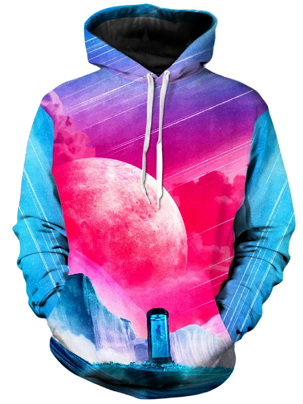 Starseeker Unisex Hoodie Hoodie with Hem Frayed Vintage Worn