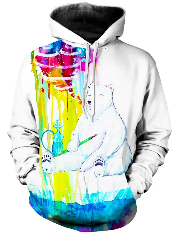 Mint Unisex Hoodie Hoodie with Magnetic Closure Innovative Modern