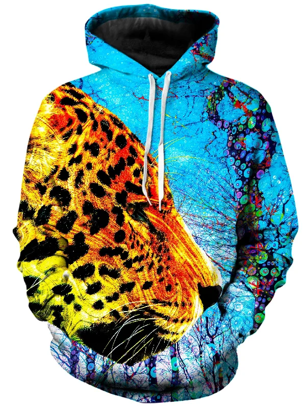 Prowling Paws Unisex Hoodie Hoodie with Back Slit Movement Comfort