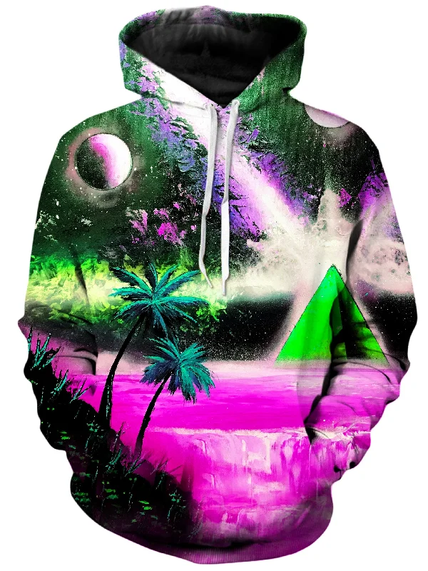 Mirage Unisex Hoodie Hoodie with Frayed Bohemian Relaxed