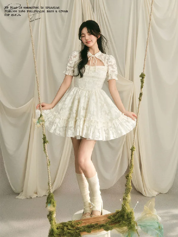 Decollete Open Chinese Style Girly Dress BBB0070 Tunics Short Trendy