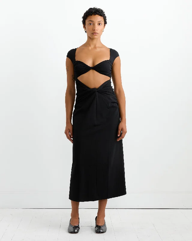 Verne Dress in Black Tunics New arrival