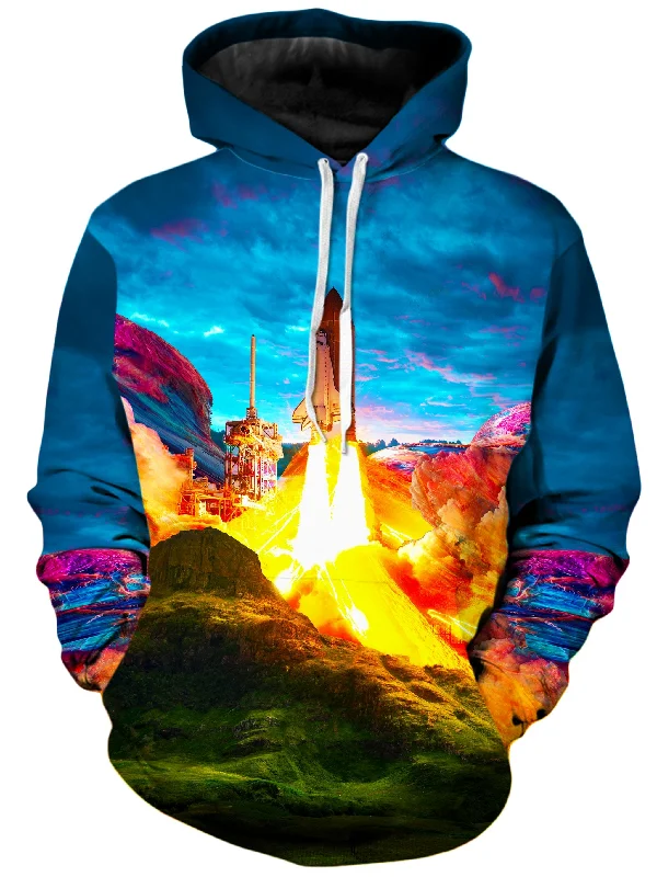 Rainbow Render Unisex Hoodie Hoodie with Zipper Versatile Modern