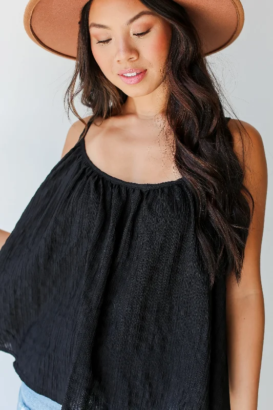 FINAL SALE - So Get This Textured Tank summer tank top