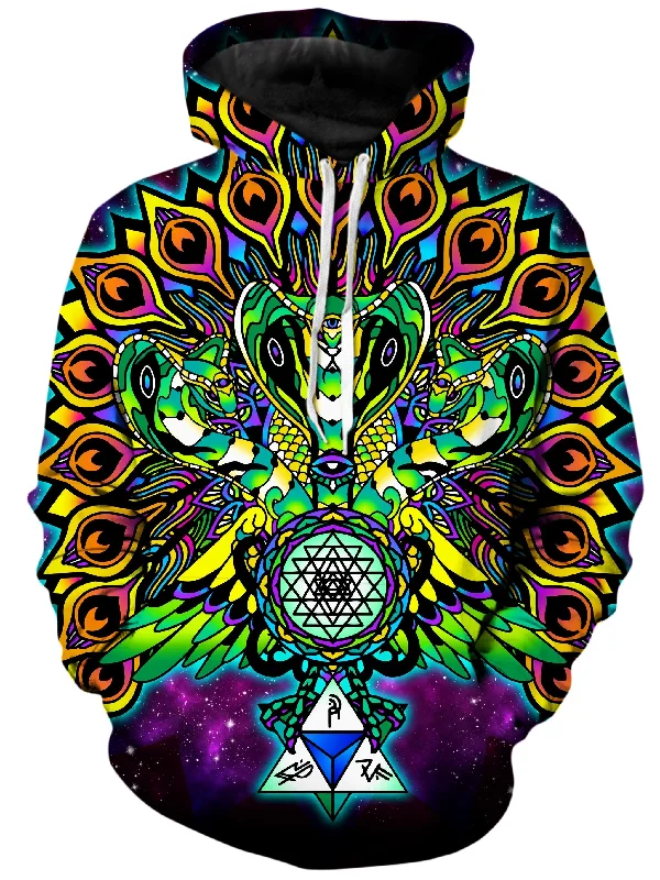 Mayura Unisex Hoodie Hoodie with Distressed Vintage Worn