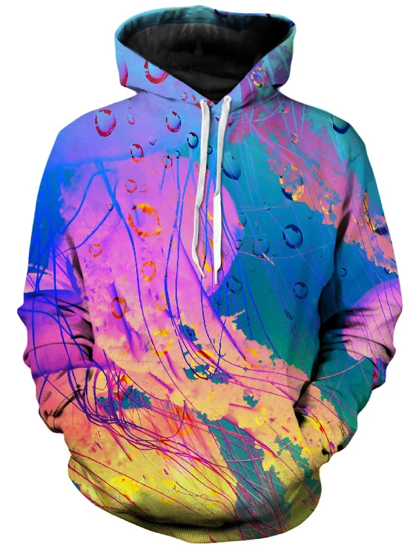 Neon Jelly Unisex Hoodie Hoodie with Bell Sleeves Flared Feminine
