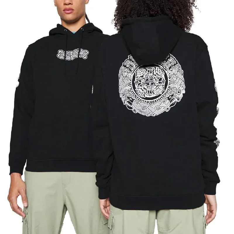 Santa Cruz Hood Dressen Roses Mono Hood - Black Tunics Occasion special