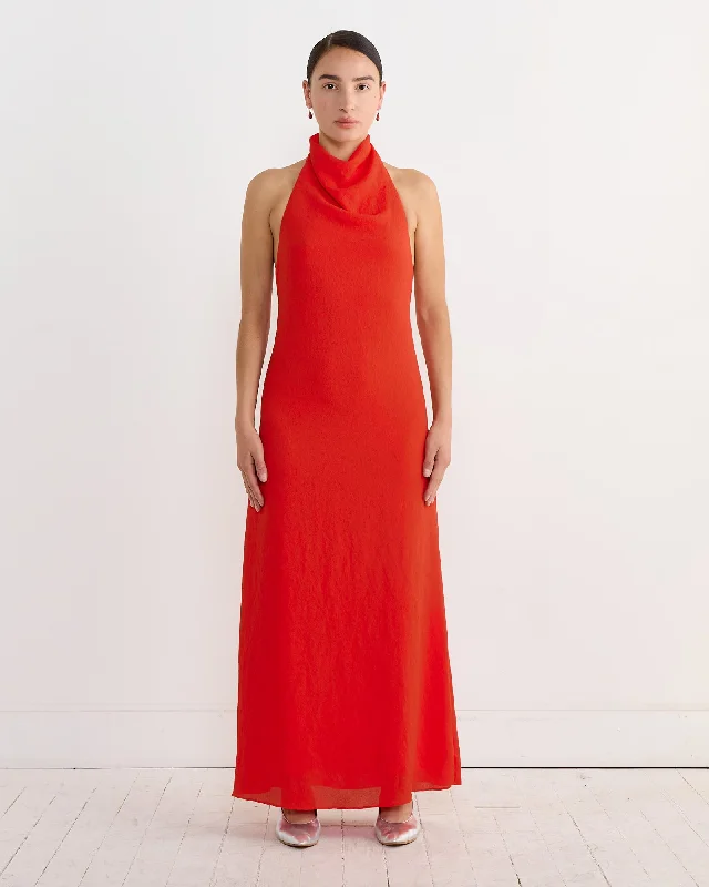 Sevier Dress in Red Tunics Winter warm