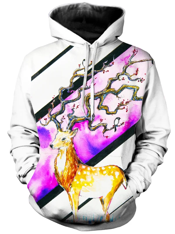Alastor Unisex Hoodie Hoodie with Tied Waist Feminine Flattering