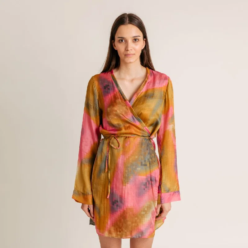 Aurora Silk Dress Tunics Stylish elegant