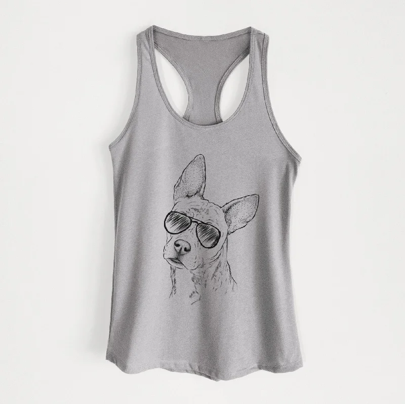 Diesel the Mixed Breed - Women's Racerback Tanktop loose fit tank