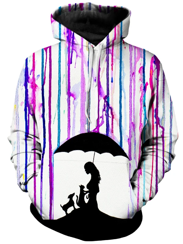 Cradle Unisex Hoodie Hoodie with Belted Waist Structured Tailored