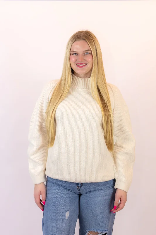 Sunbeam Sweater | Coconut Milk Faux Fur Fabric Real Fur Fabric Shearling Fabric