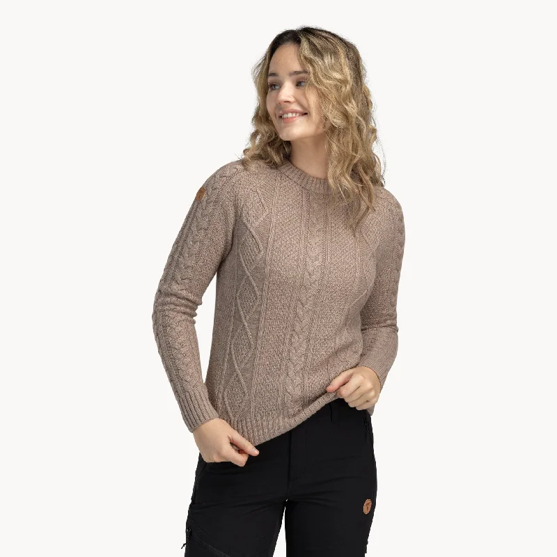 Robin W Cable Sweater Layered Multi-layer Single Layer