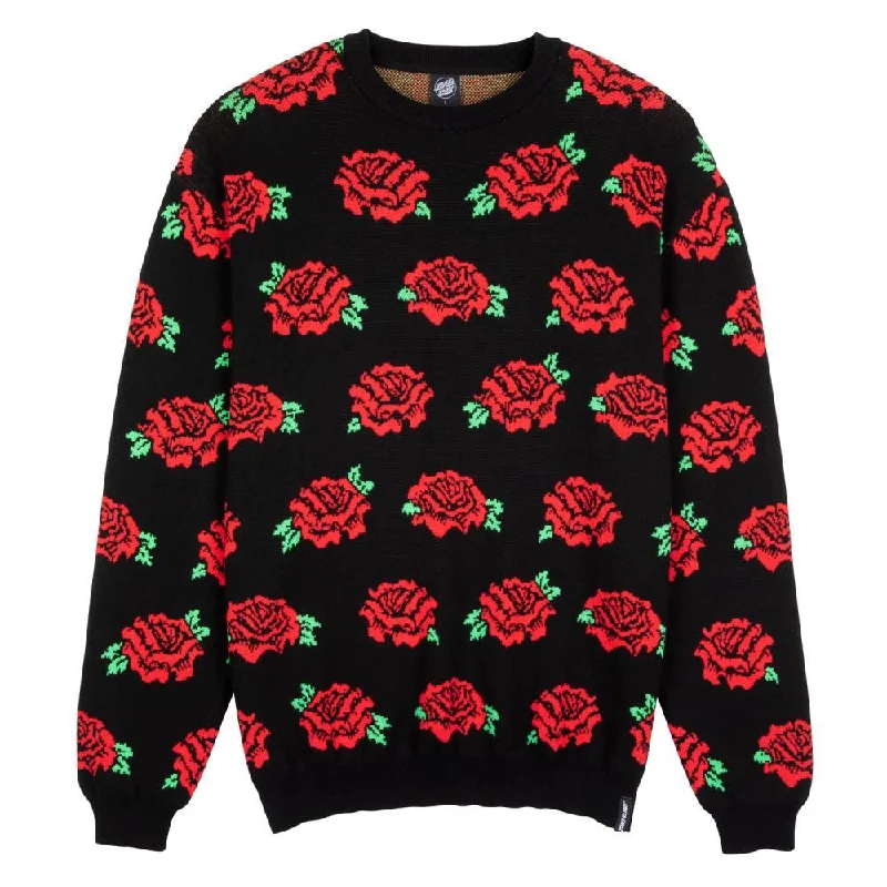 Santa Cruz Crew Dressen Roses Knit Crew - Roses Tunics Bridal satin