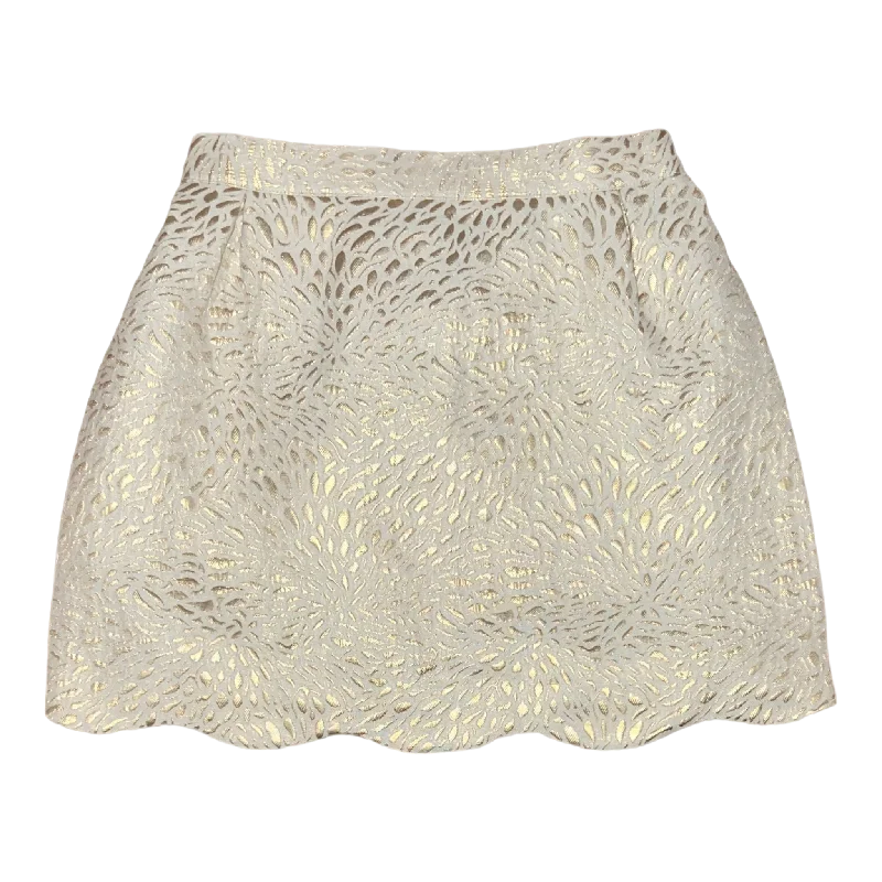 Seabrook Island Scalloped Skirt- Golden Isles pencil skirt chic