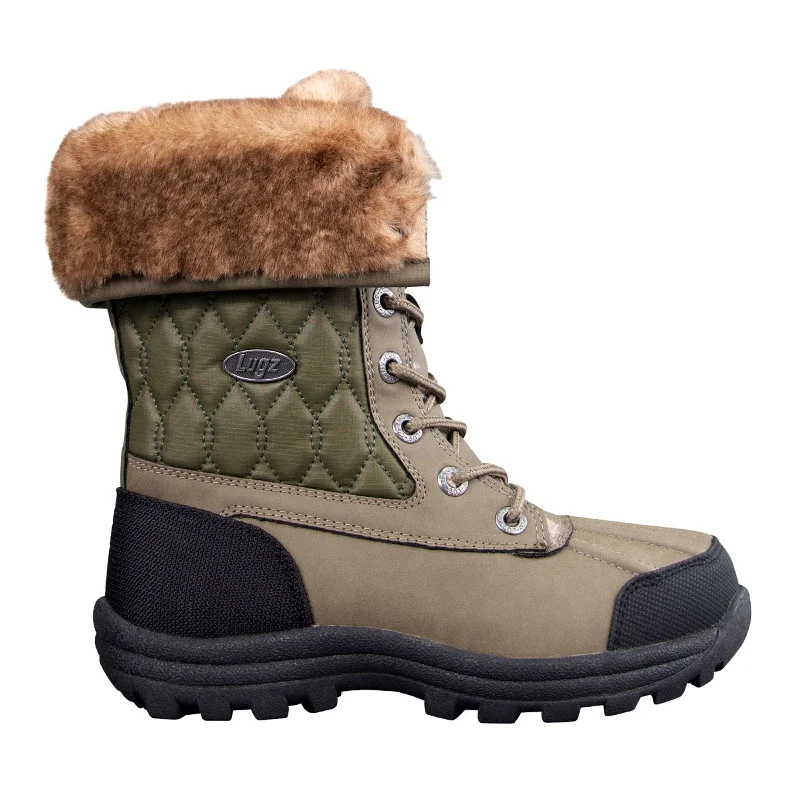 Lugz Tambora Quilted WTAMTV-3215 Womens Gray Synthetic Casual Dress Boots Tunics Essential wardrobe