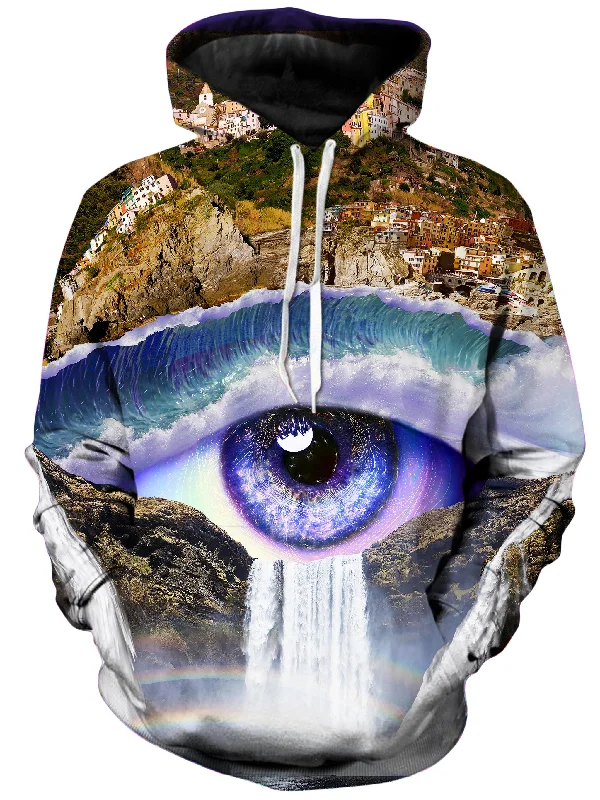 Iris Falls Unisex Hoodie Hoodie with Hood Adjustable Protection
