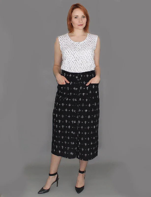 Meredith Skirt leather skirt refined