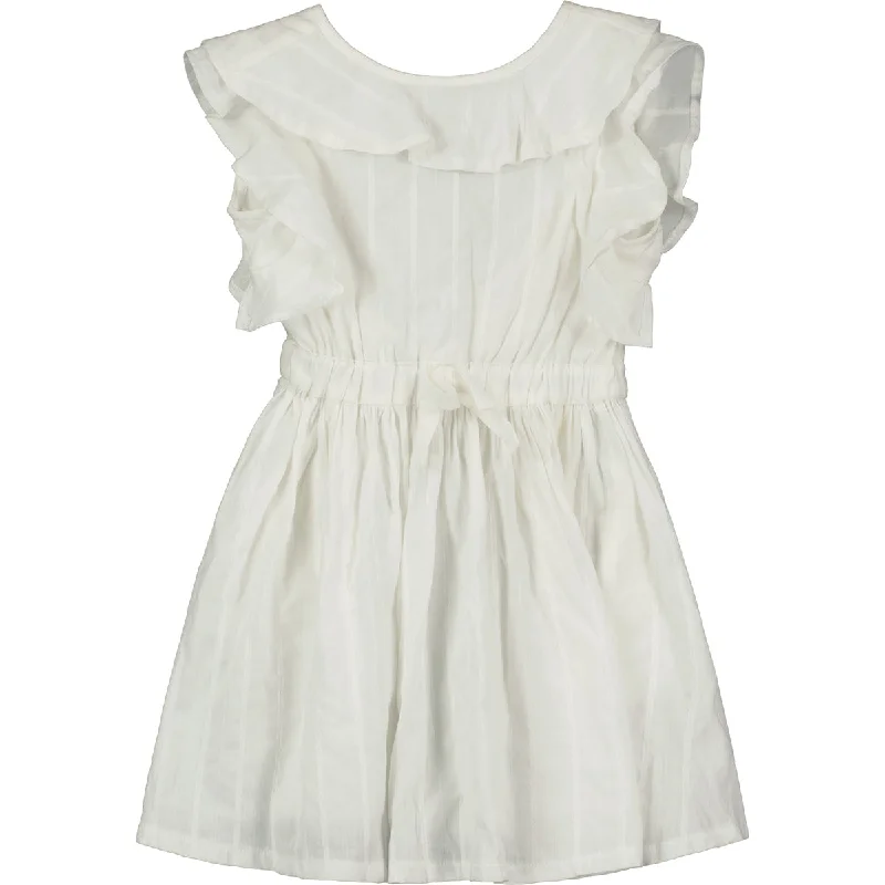 SANDY DRESS IN IVORY STITCH
