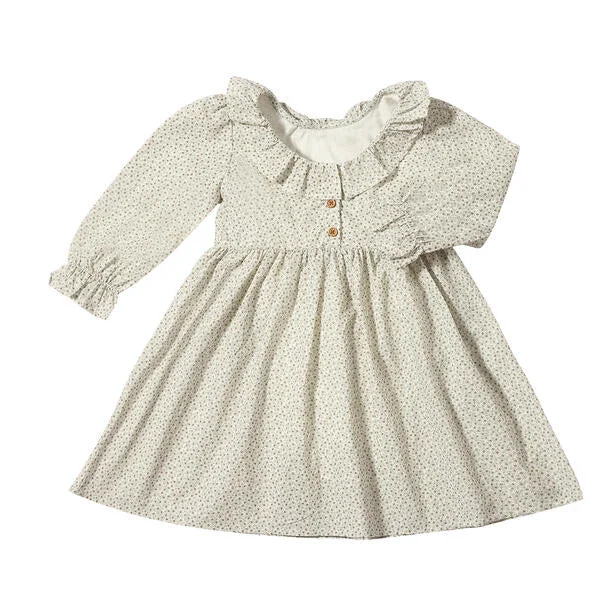 Milly Dress in Ivory Daisy