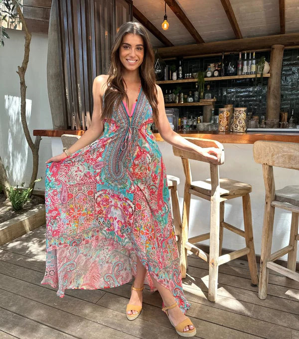 VALERY VAIN HI LO DRESS TULUM