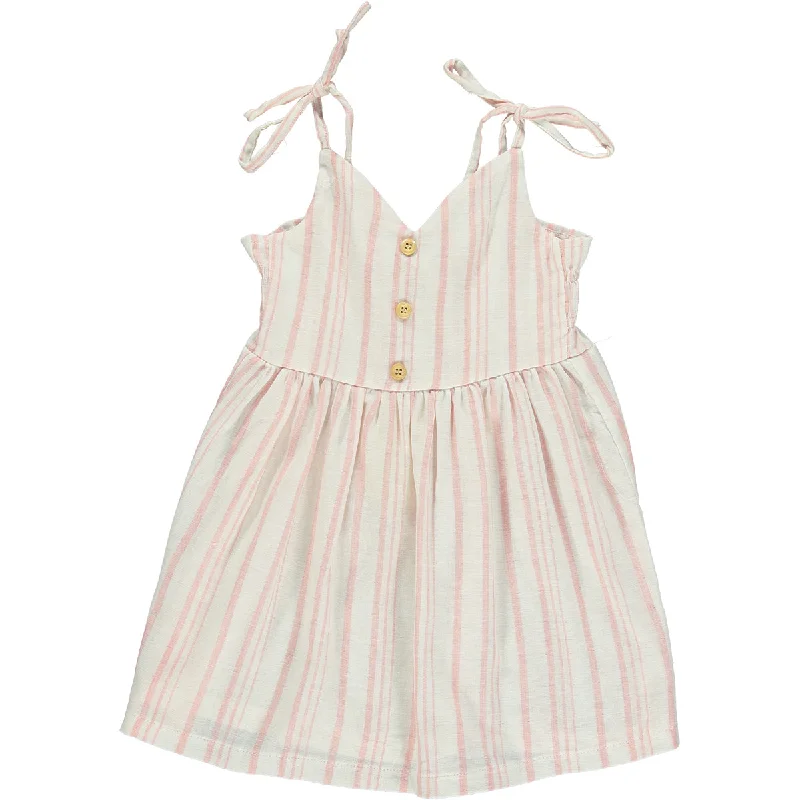 Penny Dress in Pink Stripe