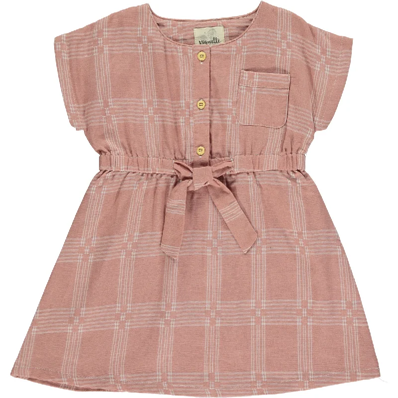 Diane Dress in Red Plaid
