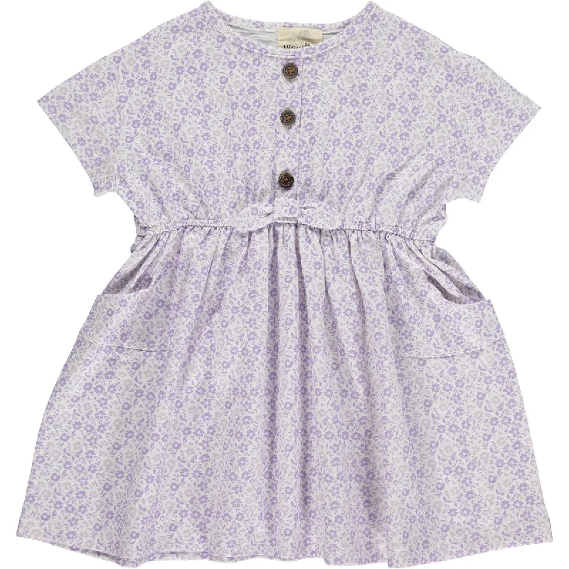 Daisy Dress in Lavender Ditsy Floral