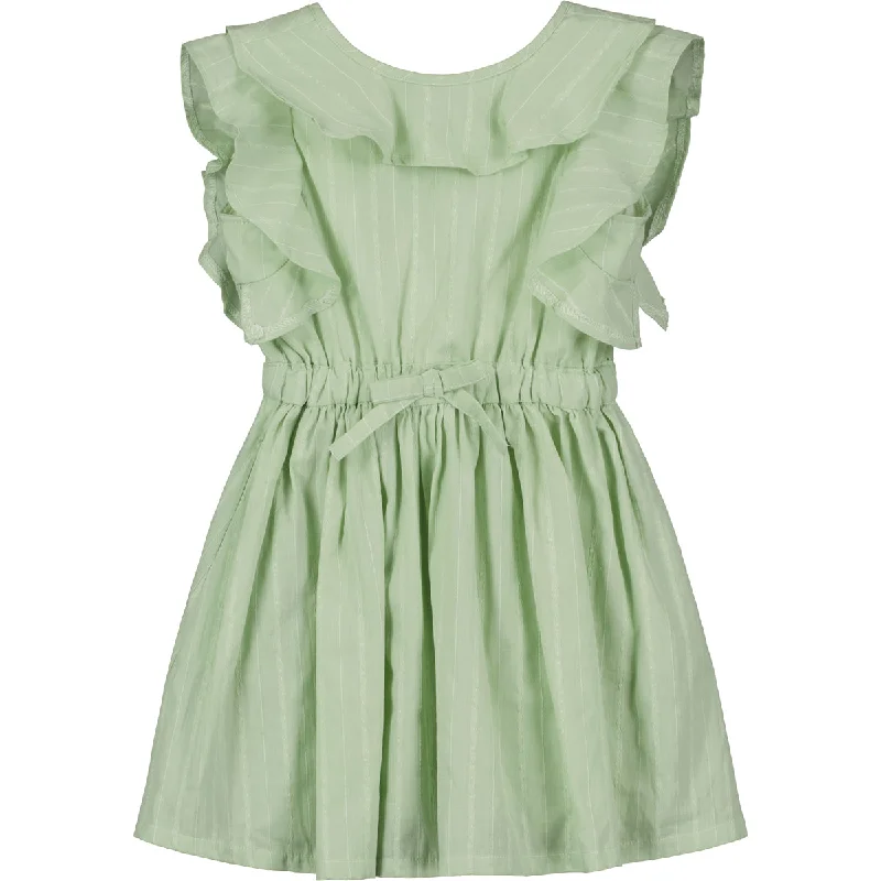 Sandy Dress in Green Stitch