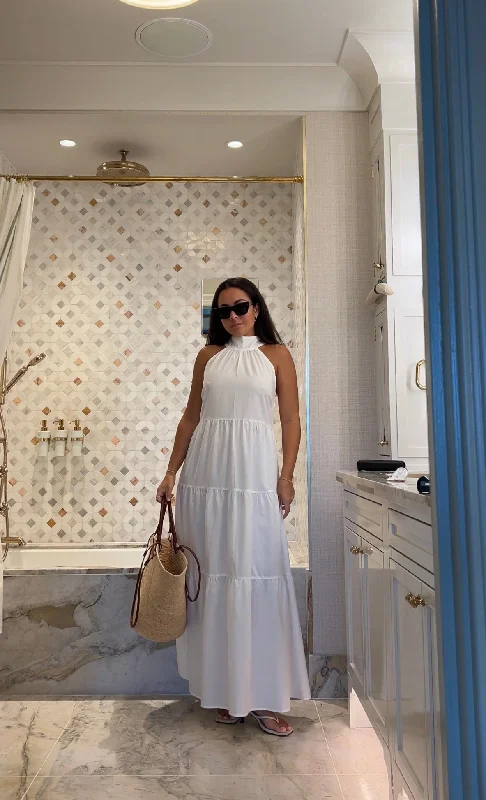 White Maria Dress