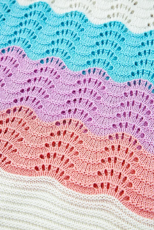 Summer-Ready Knit Tank Top crossback tank top